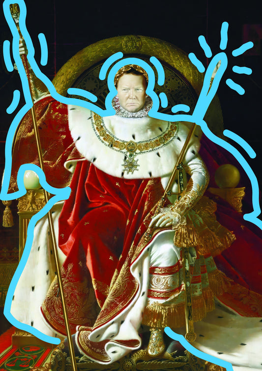 Donald Trump as Napoleon Digital Art Download