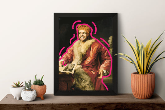 Jack Nicholson as Johann Joachim Winckelmann Digital Art Download