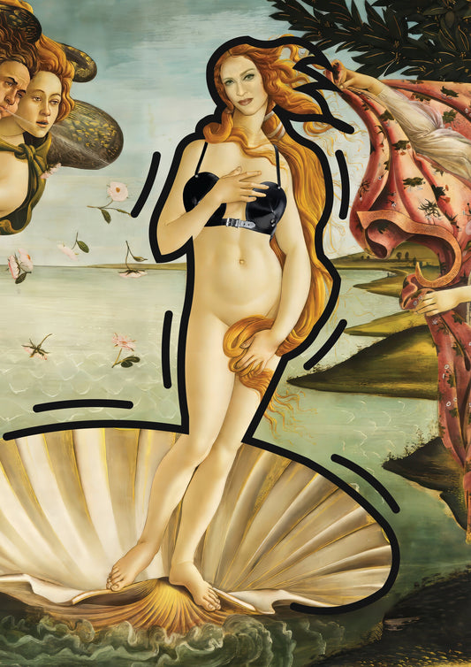 Madonna as Venus Digital Art Download